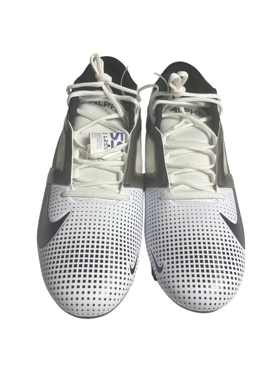 Nike Alpha Menace 4 Pro Agility X Power White & Black Mens Football Cleats 14 main image 4